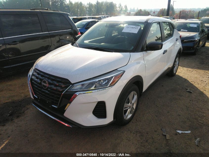 2022 NISSAN KICKS S VIN: 3N1CP5BV6NL503057