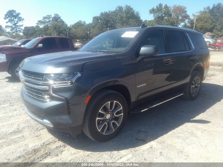 2021 CHEVROLET TAHOE LT VIN: 1GNSCNKD8MR186537