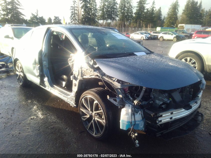 2022 TOYOTA COROLLA XSE/APEX XSE VIN: JTDT4MCE9NJ092274