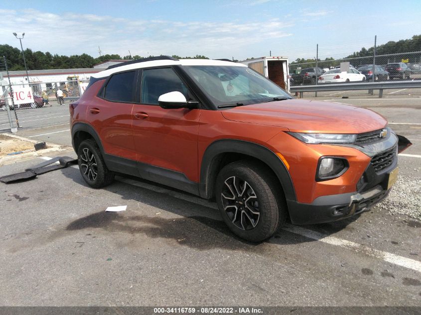 2022 CHEVROLET TRAILBLAZER ACTIV VIN: KL79MSSL5NB019750