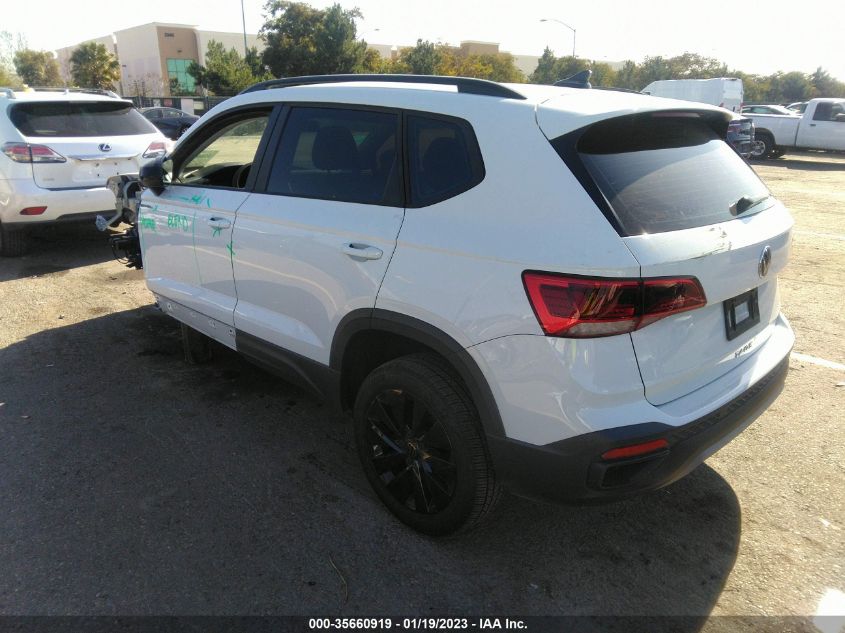 2022 VOLKSWAGEN TAOS S VIN: 3VVCX7B25NM077727