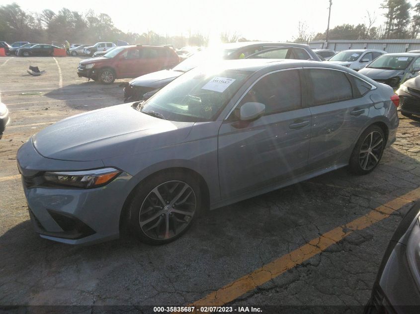 2022 HONDA CIVIC SEDAN TOURING VIN: 2HGFE1F96NH306969