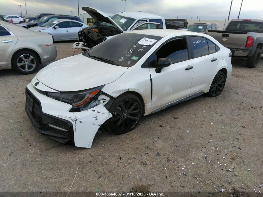 2022 TOYOTA COROLLA SE/SE NIGHTSHADE/APEX SE VIN: 5YFS4MCE7NP112741