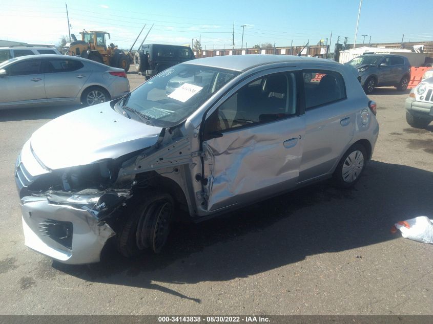 2021 MITSUBISHI MIRAGE ES/LE/CARBONITE EDITION VIN: ML32AUHJ5MH010219