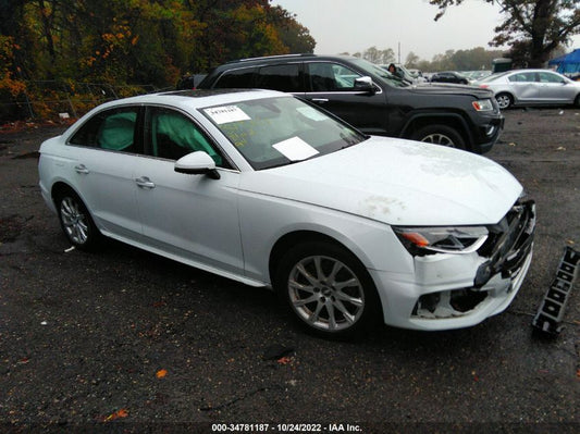 2021 AUDI A4 SEDAN PREMIUM VIN: WAUABAF41MA027204