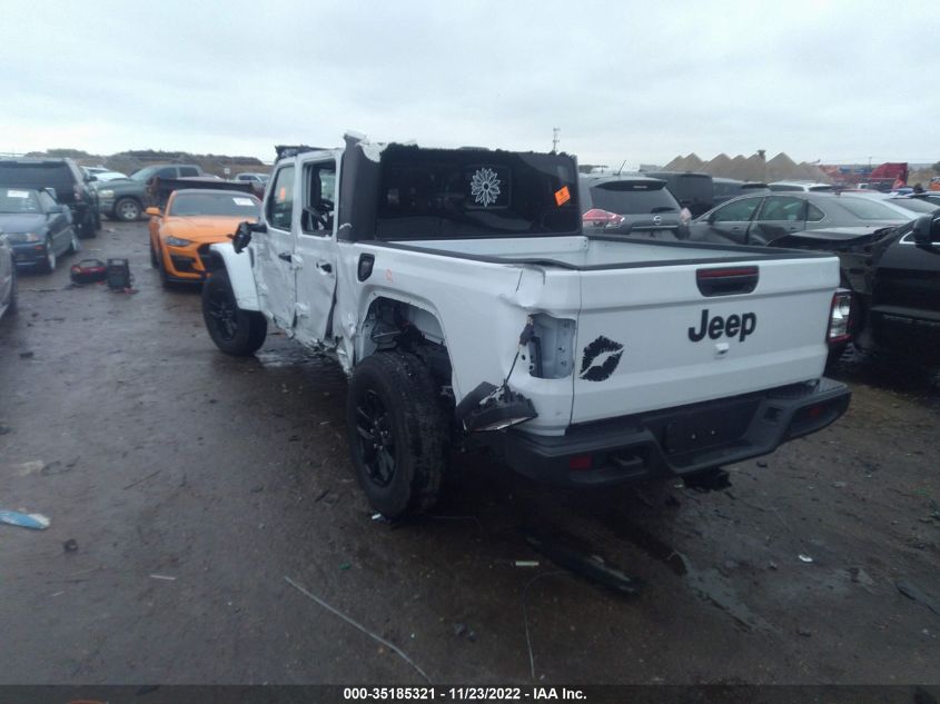 2022 JEEP GLADIATOR ALTITUDE VIN: 1C6HJTAG2NL179586