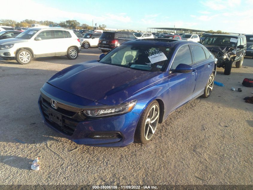 2020 HONDA ACCORD SEDAN SPORT VIN: 1HGCV2F36LA029059