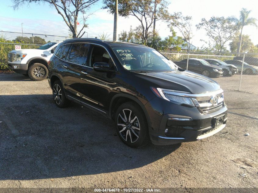 2020 HONDA PILOT TOURING 8-PASSENGER VIN: 5FNYF6H92LB035992