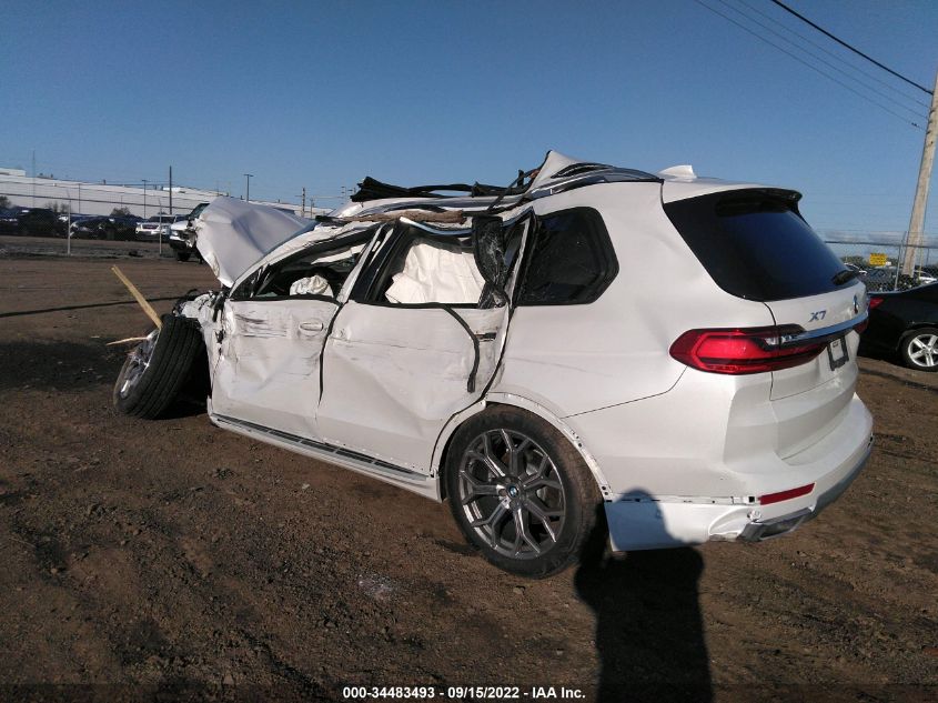 2022 BMW X7 XDRIVE40I VIN: 5UXCW2C05N9N02457