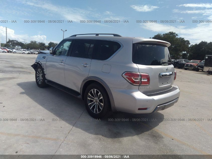 2020 NISSAN ARMADA SL VIN: JN8AY2NC6L9619895