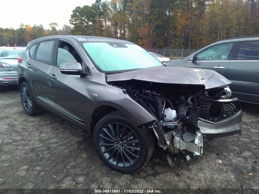 2022 ACURA RDX PMC EDITION/W VIN: 5J8TC2H8XNL016109
