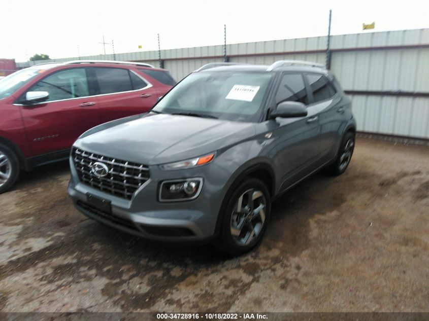 2021 HYUNDAI VENUE SEL VIN: KMHRC8A38MU118703