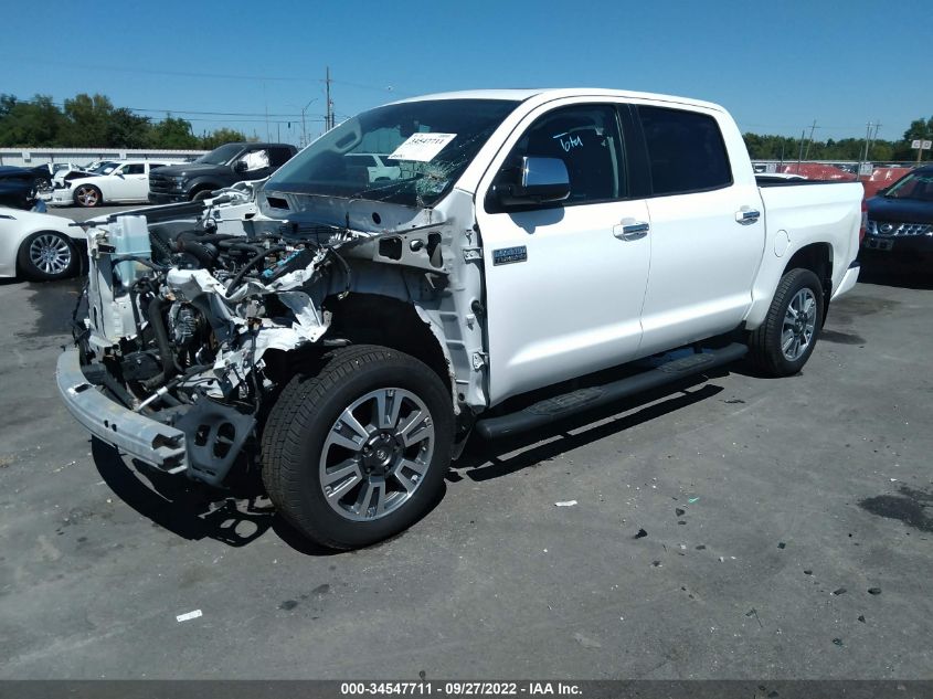 2020 TOYOTA TUNDRA 4WD PLATINUM/1794 EDITION VIN: 5TFAY5F15LX885334
