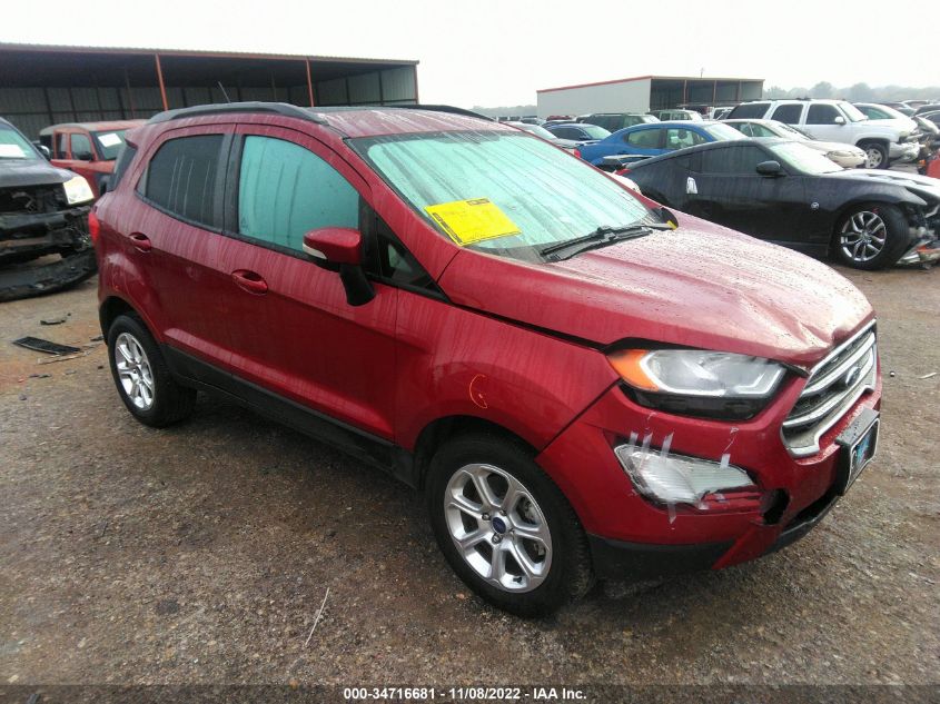 2020 FORD ECOSPORT SE VIN: MAJ3S2GE1LC362755