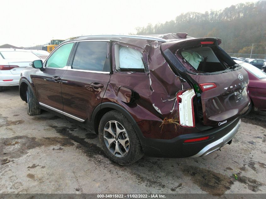 2020 KIA TELLURIDE EX VIN: 5XYP34HC8LG001083