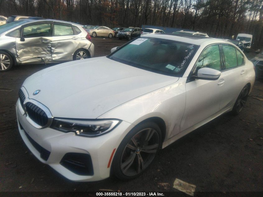 2022 BMW 3 SERIES 330I XDRIVE VIN: 3MW5R7J09N8C31881