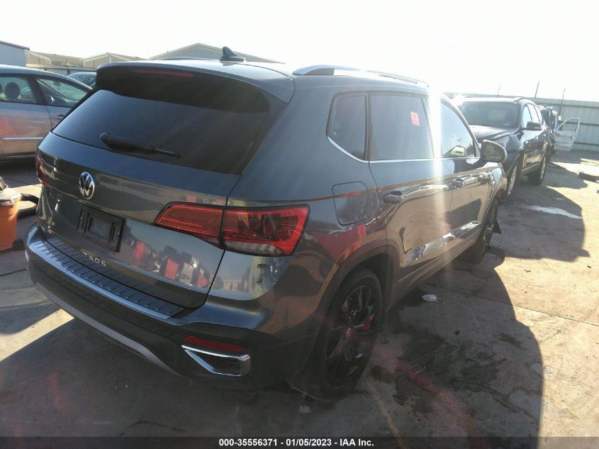 2022 VOLKSWAGEN TAOS SE VIN: 3VVRX7B29NM042912