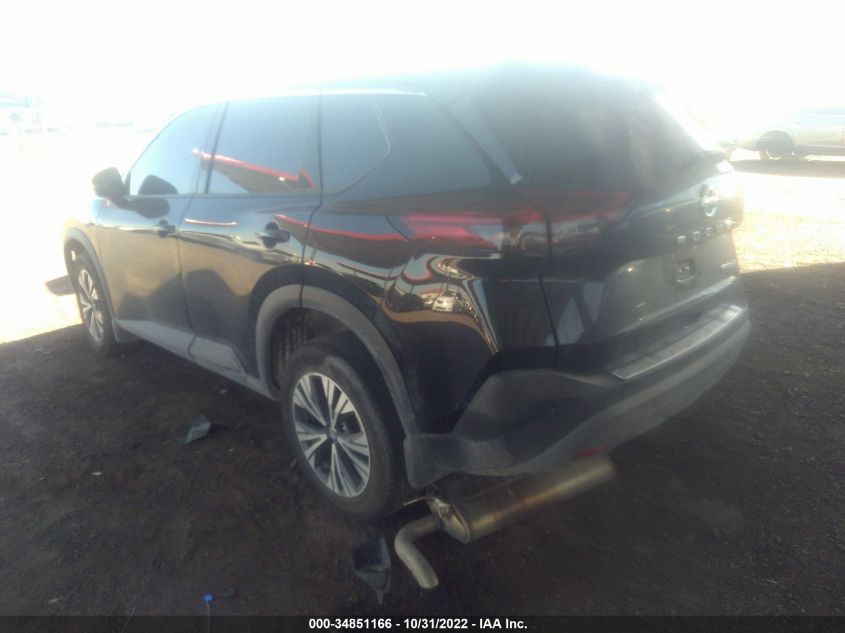 2021 NISSAN ROGUE SV VIN: 5N1AT3BBXMC820369
