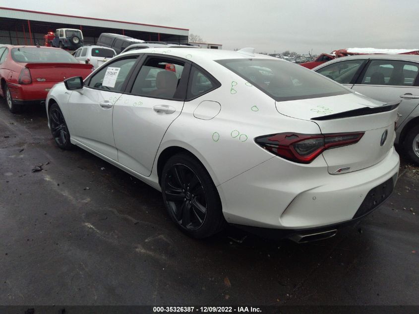 2021 ACURA TLX W/A-SPEC PACKAGE VIN: 19UUB6F50MA004648