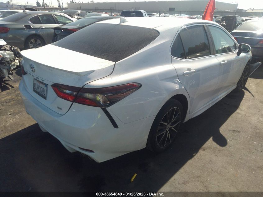 2021 TOYOTA CAMRY SE VIN: 4T1G11AK7MU520000