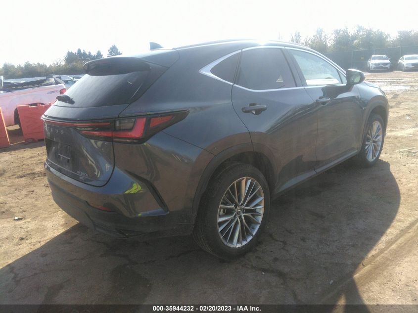 2022 LEXUS NX NX 350H PREMIUM VIN: JTJGKCEZ2N5002275