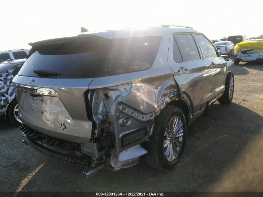 2021 FORD EXPLORER LIMITED VIN: 1FMSK7FH7MGB70227