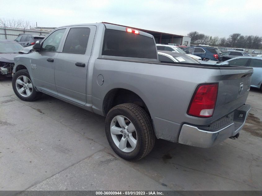 2022 RAM 1500 CLASSIC TRADESMAN VIN: 3C6RR7KG9NG173638