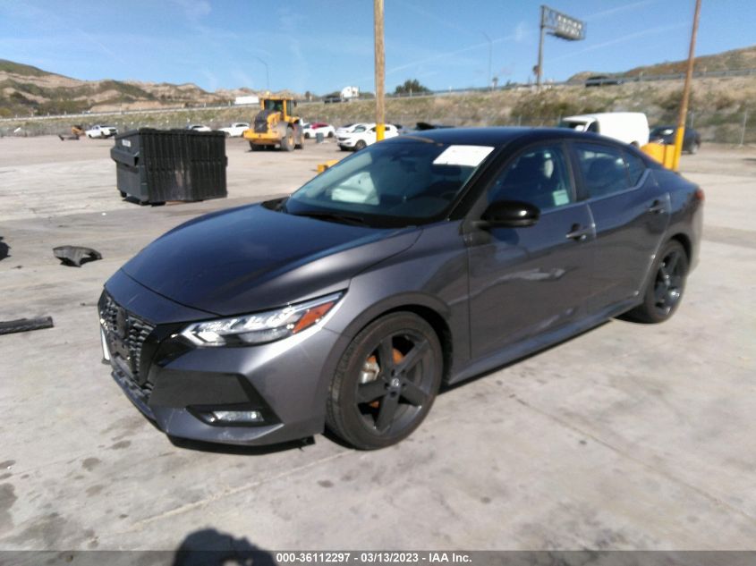 2022 NISSAN SENTRA SR VIN: 3N1AB8DVXNY246931