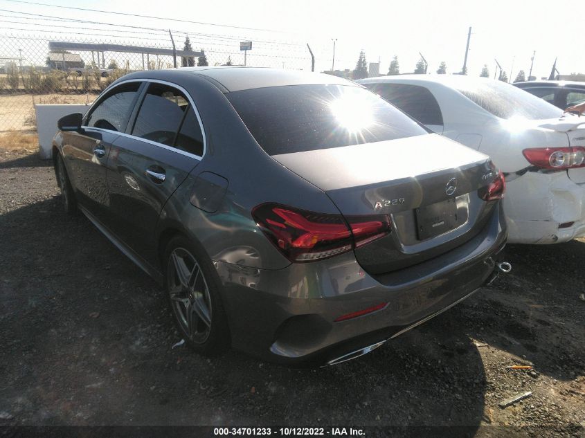 2021 MERCEDES-BENZ A-CLASS A 220 VIN: W1K3G4FB7MJ293135