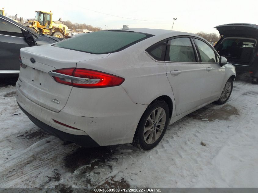 2020 FORD FUSION SE VIN: 3FA6P0HD7LR250181