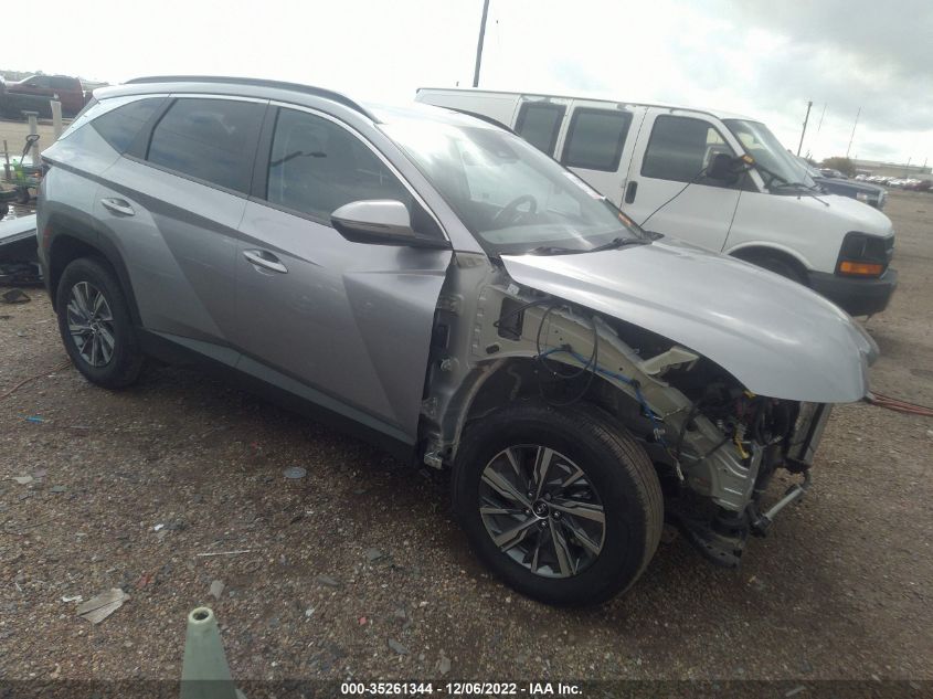2022 HYUNDAI TUCSON HYBRID BLUE VIN: KM8JBCA15NU025639