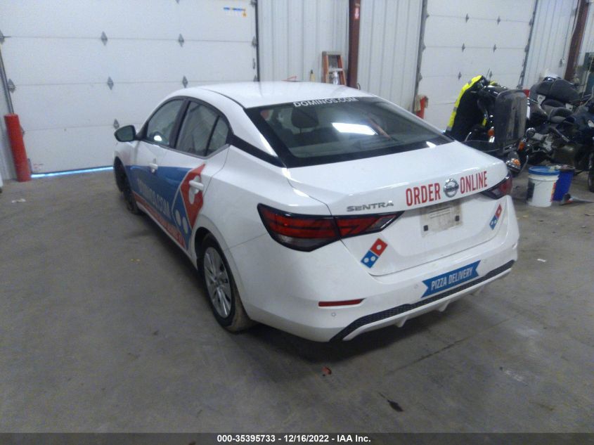 2021 NISSAN SENTRA S VIN: 3N1AB8BV5MY227656