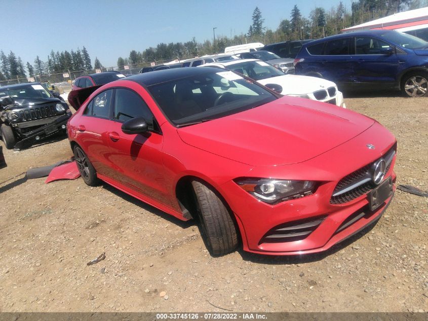2020 MERCEDES-BENZ CLA CLA 250 VIN: WDD5J4HB0LN025008