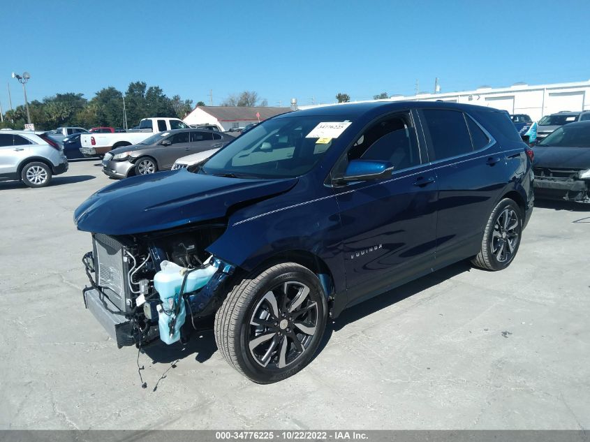 2022 CHEVROLET EQUINOX LT VIN: 3GNAXKEV8NL203994