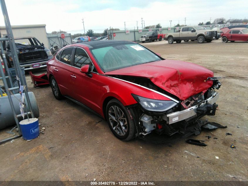 2020 HYUNDAI SONATA SEL VIN: 5NPEF4JA8LH027599