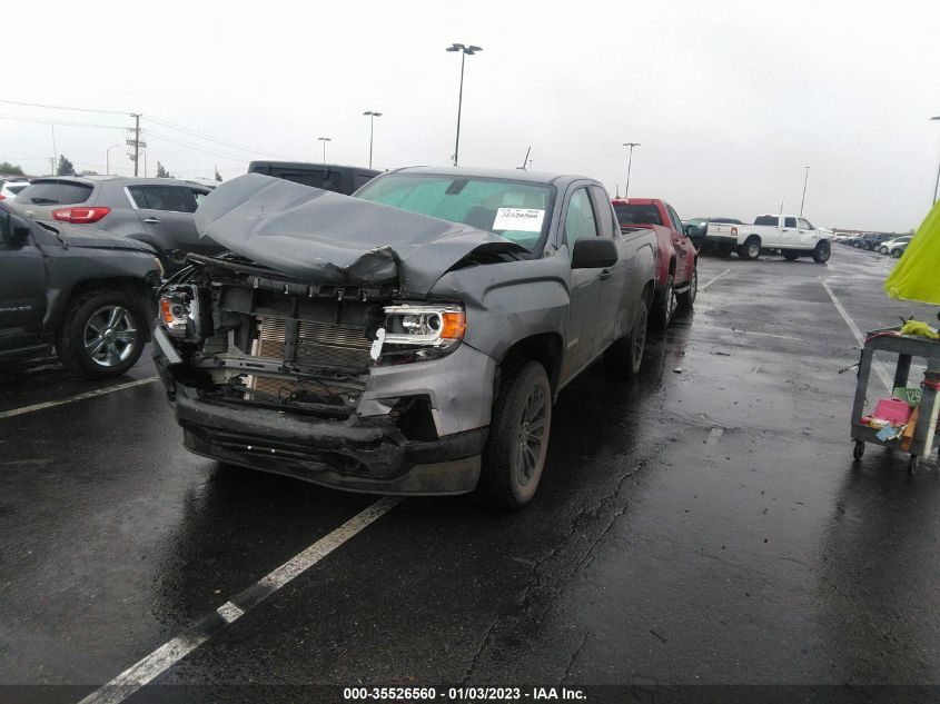 2022 GMC CANYON 4WD ELEVATION STANDARD VIN: 1GTH6BEN7N1232226
