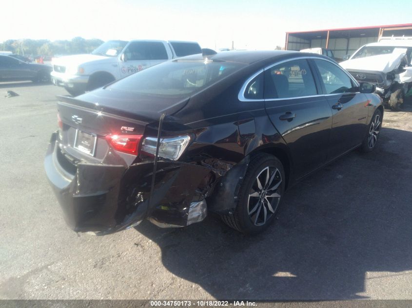 2021 CHEVROLET MALIBU RS VIN: 1G1ZG5ST4MF033733