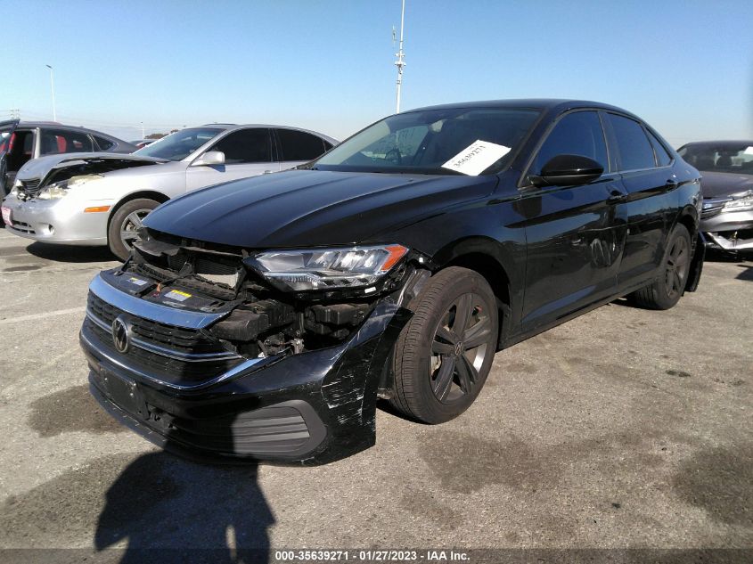 2022 VOLKSWAGEN JETTA SE VIN: 3VW7M7BU6NM027202