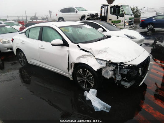 2022 NISSAN SENTRA SV VIN: 3N1AB8CV0NY298246