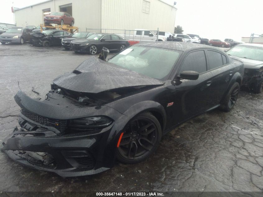 2021 DODGE CHARGER SCAT PACK WIDEBODY VIN: 2C3CDXGJXMH684859