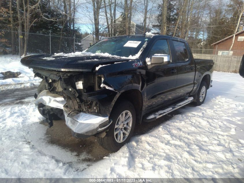 2021 CHEVROLET SILVERADO 1500 LT VIN: 3GCUYDED3MG452698