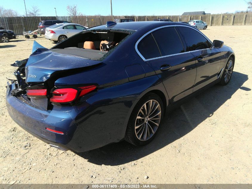 2022 BMW 5 SERIES 530I XDRIVE VIN: WBA13BJ05NCJ59010