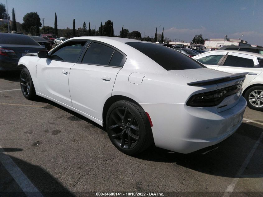 2021 DODGE CHARGER SXT VIN: 2C3CDXBG7MH619799
