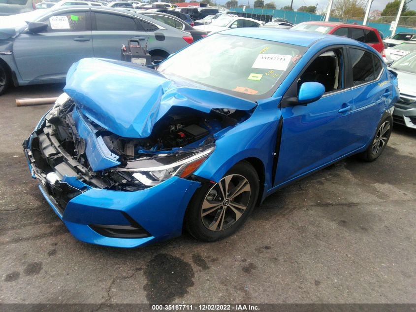 2021 NISSAN SENTRA SV VIN: 3N1AB8CVXMY278438
