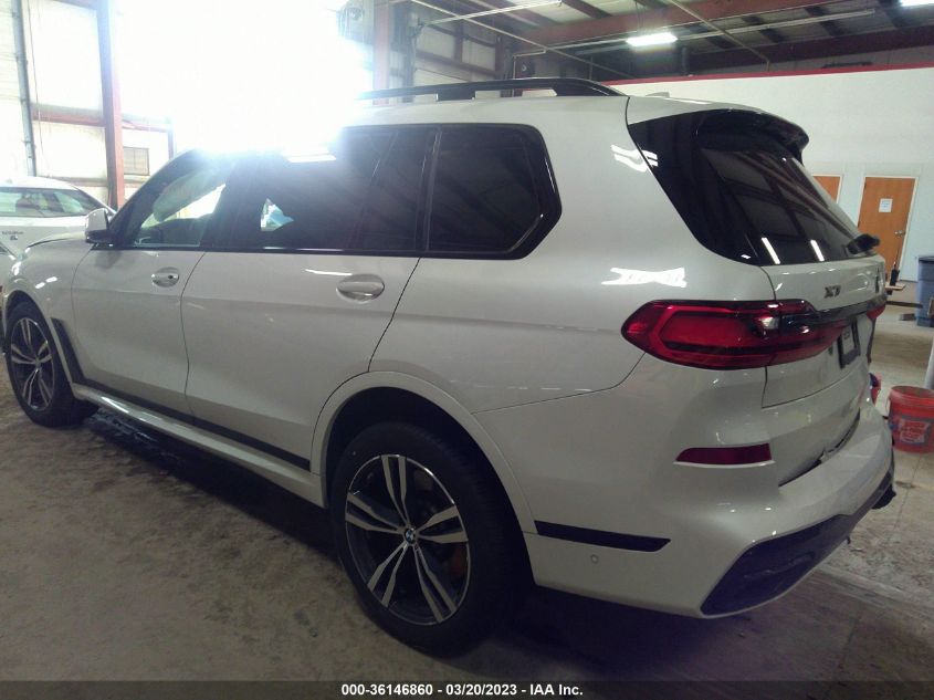 2022 BMW X7 M50I VIN: 5UXCX6C07N9K47038