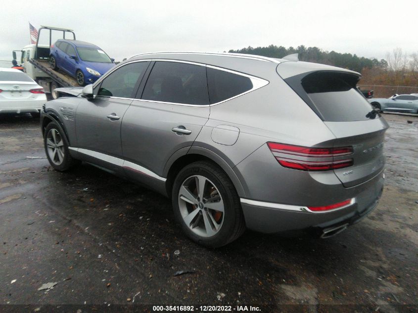 2021 GENESIS GV80 VIN: KMUHCESC3MU036565