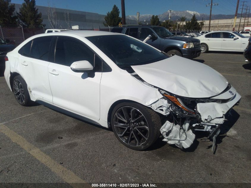 2022 TOYOTA COROLLA SE/SE NIGHTSHADE/APEX SE VIN: JTDS4MCE9N3500014