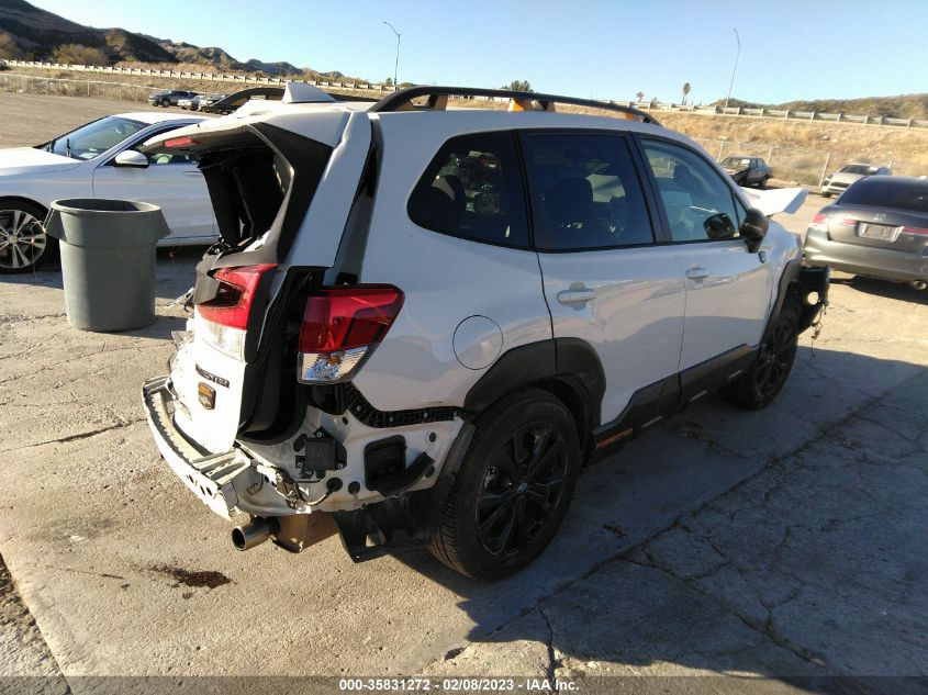 2022 SUBARU FORESTER WILDERNESS VIN: JF2SKAMC4NH400814