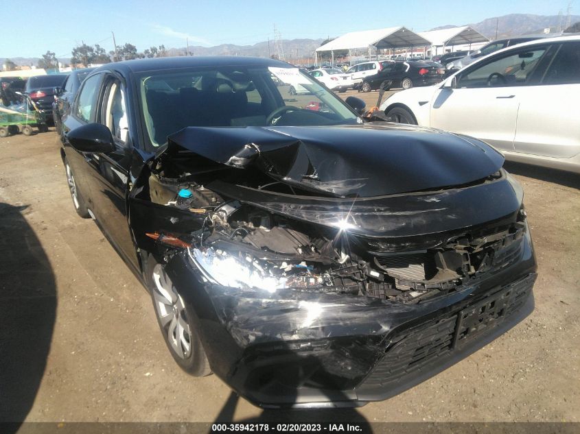 2022 HONDA CIVIC SEDAN LX VIN: 2HGFE2F27NH540451