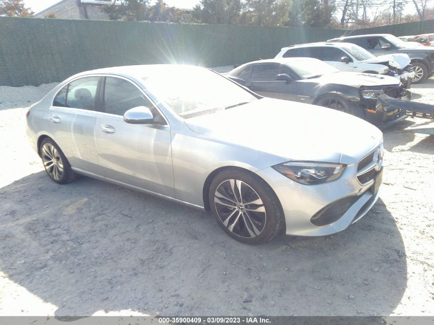 2022 MERCEDES-BENZ C-CLASS C 300 VIN: W1KAF4HB7NR032968